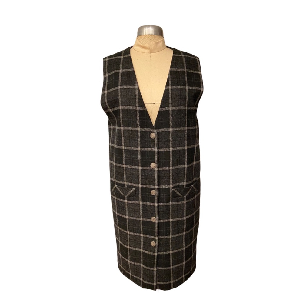 Sag Harbor Wool Plaid Jumper